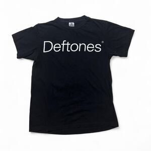 Deftones Ohms Album Metal Band Black Graphic T-shirt Small